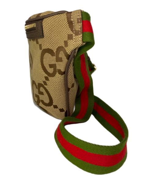 GUCCI（グッチ）GUCCI (グッチ) ウエストバッグ ブラウン サイズ:-の古着・服飾アイテム