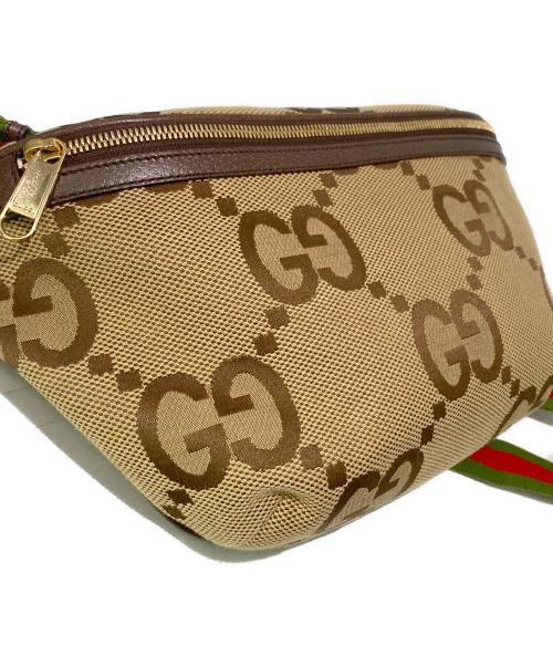 GUCCI（グッチ）GUCCI (グッチ) ウエストバッグ ブラウン サイズ:-の古着・服飾アイテム
