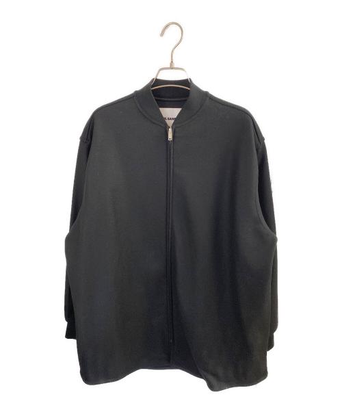 JIL SANDER（ジルサンダー）JIL SANDER (ジルサンダー) ジップアップジャケット ブラック サイズ:Sの古着・服飾アイテム