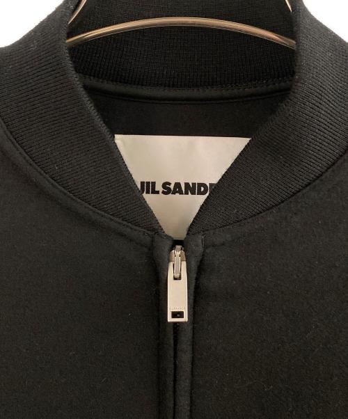JIL SANDER（ジルサンダー）JIL SANDER (ジルサンダー) ジップアップジャケット ブラック サイズ:Sの古着・服飾アイテム
