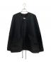 JIL SANDER（ジルサンダー）の古着「22SS ノーカラーブルゾン」｜ブラック
