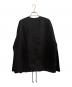 JIL SANDER (ジルサンダー) 22SS ノーカラーブルゾン ブラック サイズ:44：50000円