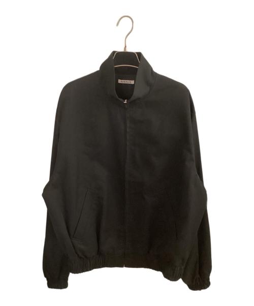 AURALEE（オーラリー）AURALEE (オーラリー) 24AW WASHED FINX CHAMBRAY BLOUSON ブラック サイズ:3の古着・服飾アイテム