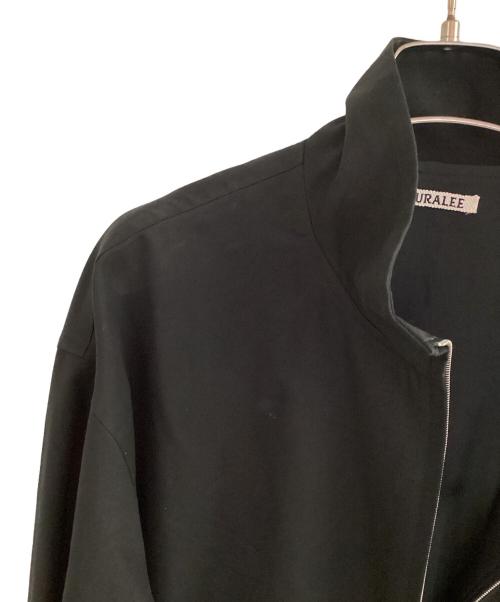 AURALEE（オーラリー）AURALEE (オーラリー) 24AW WASHED FINX CHAMBRAY BLOUSON ブラック サイズ:3の古着・服飾アイテム