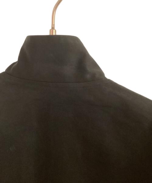 AURALEE（オーラリー）AURALEE (オーラリー) 24AW WASHED FINX CHAMBRAY BLOUSON ブラック サイズ:3の古着・服飾アイテム