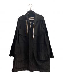 JIL SANDER（ジルサンダー）の古着「コットンマウンテンパーカー」｜ブラック