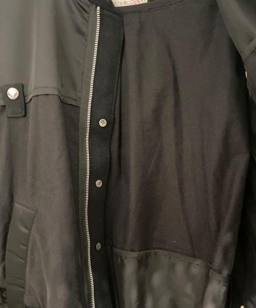sacai（サカイ）sacai (サカイ) Nylon Twill Cotton Blouson ブラック サイズ:2の古着・服飾アイテム