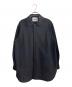 JIL SANDER（ジルサンダー）の古着「ポリオーバーサイズシャツ」｜ネイビー