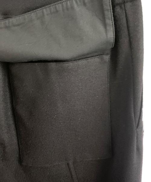 JIL SANDER（ジルサンダー）JIL SANDER (ジルサンダー) フランネルイージーパンツ ブラック サイズ:Mの古着・服飾アイテム