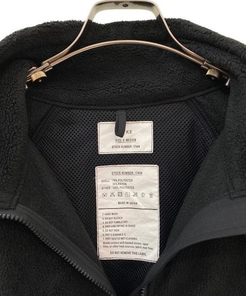 HYKE（ハイク）HYKE (ハイク) フリースジャケット ブラック サイズ:２の古着・服飾アイテム