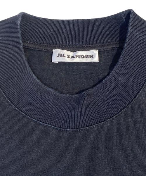 JIL SANDER（ジルサンダー）JIL SANDER (ジルサンダー) ダブルポケットビッグTシャツ ブラック サイズ:Mの古着・服飾アイテム