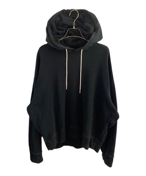 JIL SANDER（ジルサンダー）JIL SANDER (ジルサンダー) Pullover Hoodie ブラック サイズ:Sの古着・服飾アイテム