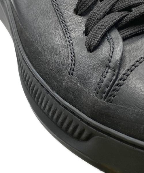 OAMC（オーエーエムシー）OAMC (オーエーエムシー) レザースニーカー ブラック サイズ:41の古着・服飾アイテム