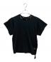 LOUIS VUITTON（ルイ ヴィトン）の古着「Side strap T-shirt/サイドストラップTシャツ」｜ブラック