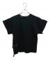LOUIS VUITTON (ルイ ヴィトン) Side strap T-shirt/サイドストラップTシャツ ブラック サイズ:XS：50000円