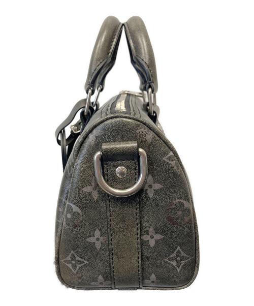 LOUIS VUITTON（ルイ ヴィトン）LOUIS VUITTON (ルイ ヴィトン) キーポル・バンドリエール25 / ブラッシュド・モノグラム ブラック サイズ:25の古着・服飾アイテム