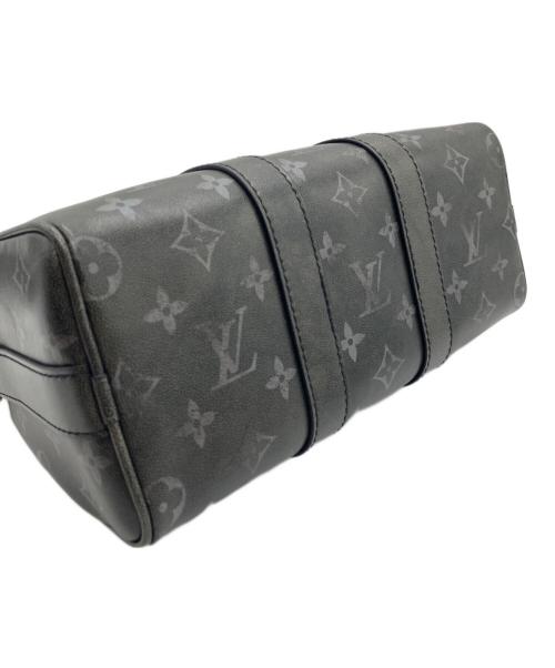 LOUIS VUITTON（ルイ ヴィトン）LOUIS VUITTON (ルイ ヴィトン) キーポル・バンドリエール25 / ブラッシュド・モノグラム ブラック サイズ:25の古着・服飾アイテム