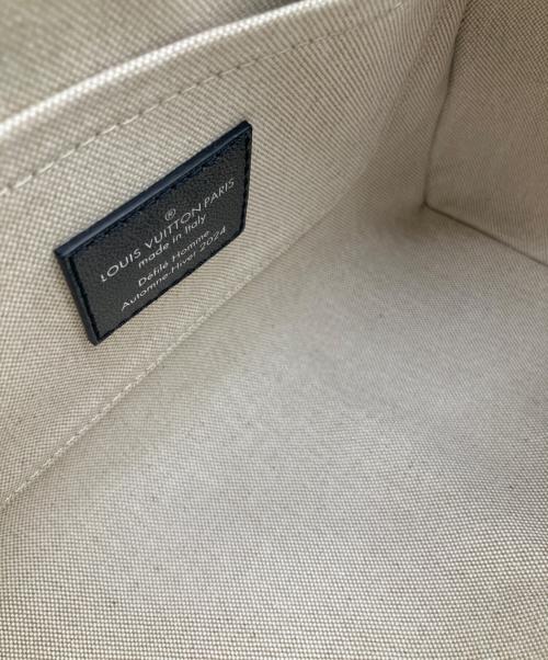 LOUIS VUITTON（ルイ ヴィトン）LOUIS VUITTON (ルイ ヴィトン) キーポル・バンドリエール25 / ブラッシュド・モノグラム ブラック サイズ:25の古着・服飾アイテム