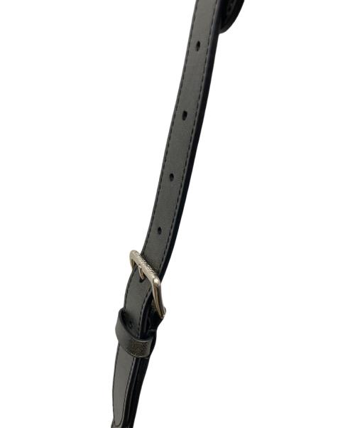 LOUIS VUITTON（ルイ ヴィトン）LOUIS VUITTON (ルイ ヴィトン) キーポル・バンドリエール25 / ブラッシュド・モノグラム ブラック サイズ:25の古着・服飾アイテム