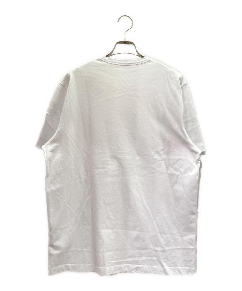 MONCLER（モンクレール）MONCLER (モンクレール) MAGLIA 半袖Tシャツ ホワイト サイズ:Ｌの古着・服飾アイテム
