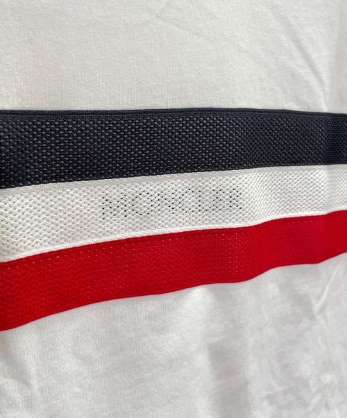 MONCLER（モンクレール）MONCLER (モンクレール) MAGLIA 半袖Tシャツ ホワイト サイズ:Ｌの古着・服飾アイテム