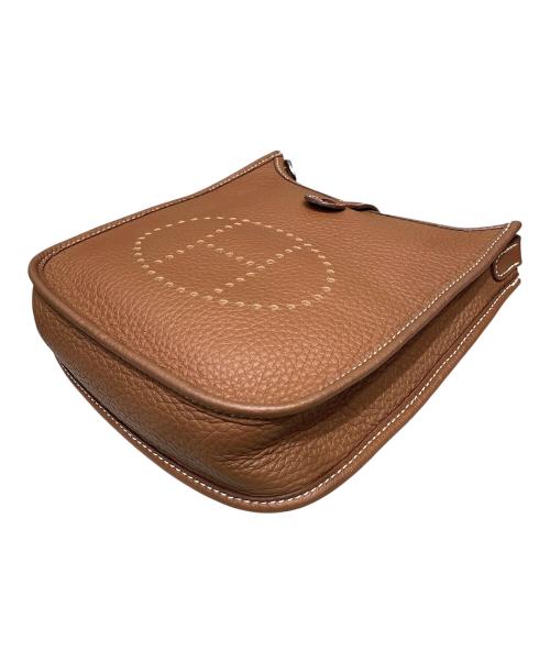 HERMES（エルメス）HERMES (エルメス) エブリン TPM/シルバー金具/トリヨンクレマンス/ゴールド/U刻印 ブラウン サイズ:TPMの古着・服飾アイテム