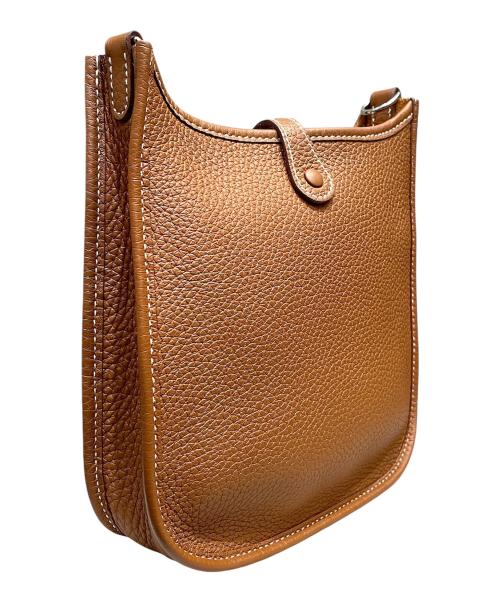 HERMES（エルメス）HERMES (エルメス) エブリン TPM/シルバー金具/トリヨンクレマンス/ゴールド/U刻印 ブラウン サイズ:TPMの古着・服飾アイテム