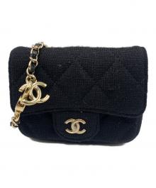 CHANEL（シャネル）の古着「ミニミニマトラッセウエストバッグ」｜ブラック