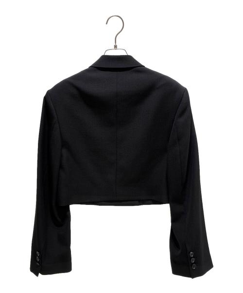 Acne studios（アクネ ストゥディオス）Acne studios (アクネ ストゥディオス) クロップドジャケット ブラック サイズ:34の古着・服飾アイテム