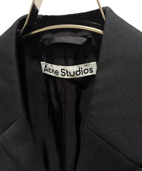 Acne studios（アクネ ストゥディオス）Acne studios (アクネ ストゥディオス) クロップドジャケット ブラック サイズ:34の古着・服飾アイテム