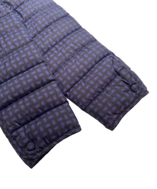 ETRO（エトロ）ETRO (エトロ) 総柄ダウンジャケット パープル サイズ:Ｍの古着・服飾アイテム