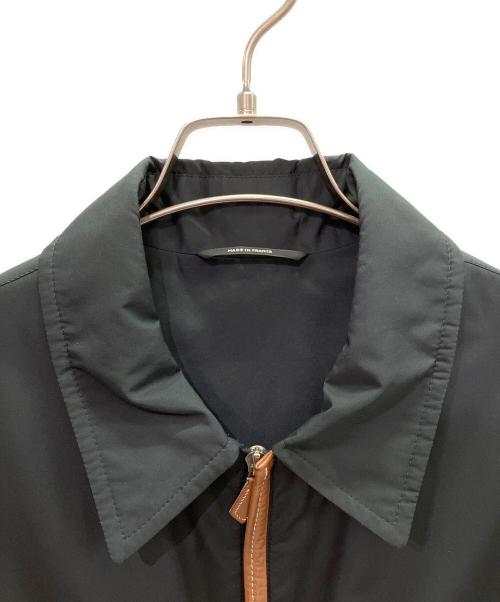 HERMES（エルメス）HERMES (エルメス) レザーパイピングスイングトップ ブラック サイズ:52の古着・服飾アイテム