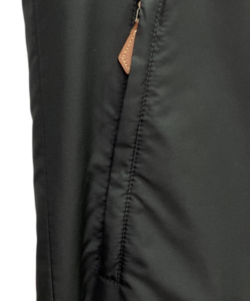 HERMES（エルメス）HERMES (エルメス) レザーパイピングスイングトップ ブラック サイズ:52の古着・服飾アイテム