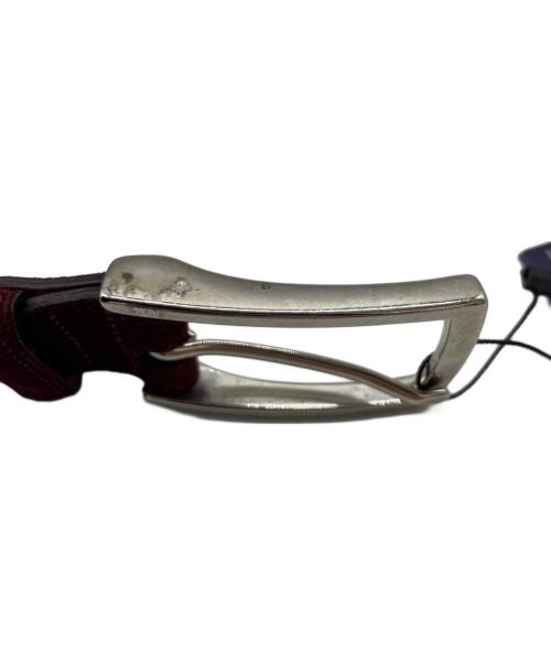 RALPH LAUREN Purple Label（ラルフ ローレン パープル レーベル）RALPH LAUREN Purple Label (ラルフ ローレン パープル レーベル) スウェードベルト パープル サイズ:38/95の古着・服飾アイテム