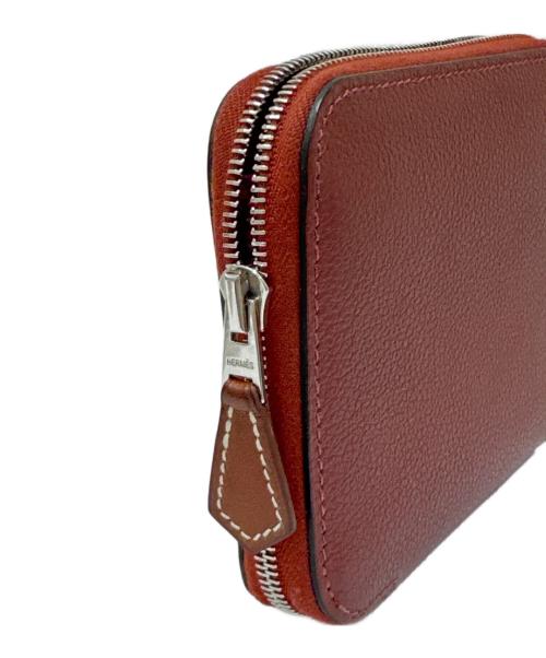 HERMES（エルメス）HERMES (エルメス) アザップコンパクトシルクイン レッドブラウン系の古着・服飾アイテム