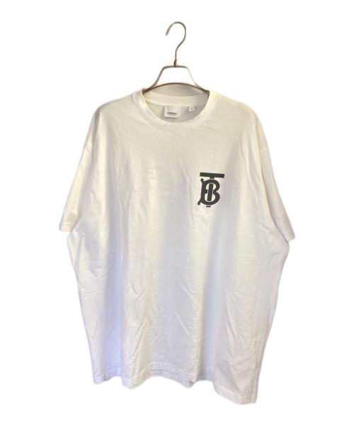 BURBERRY LONDON（バーバリーロンドン）BURBERRY LONDON (バーバリーロンドン) TBロゴTシャツ ホワイト サイズ:XLの古着・服飾アイテム