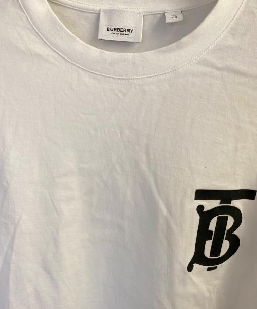 BURBERRY LONDON（バーバリーロンドン）BURBERRY LONDON (バーバリーロンドン) TBロゴTシャツ ホワイト サイズ:XLの古着・服飾アイテム
