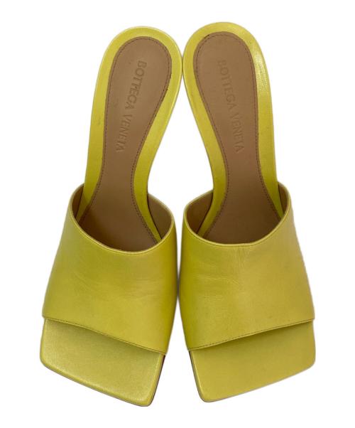 BOTTEGA VENETA（ボッテガベネタ）BOTTEGA VENETA (ボッテガベネタ) ミュール イエロー サイズ:35 1/2の古着・服飾アイテム