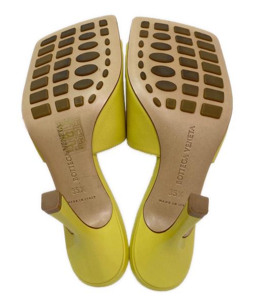BOTTEGA VENETA（ボッテガベネタ）BOTTEGA VENETA (ボッテガベネタ) ミュール イエロー サイズ:35 1/2の古着・服飾アイテム