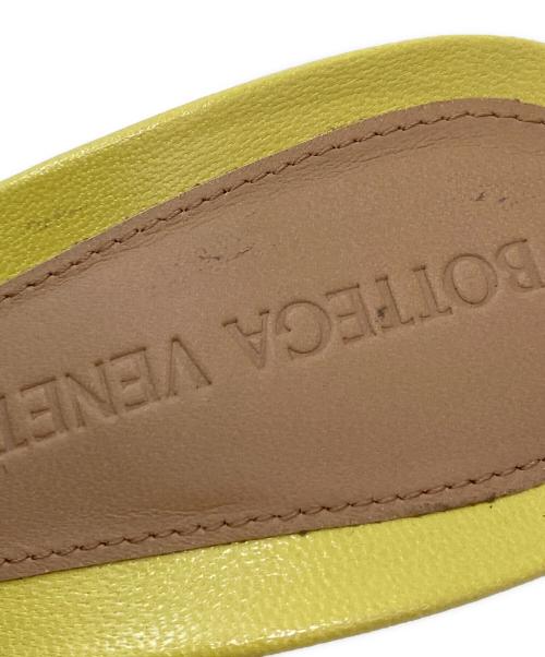 BOTTEGA VENETA（ボッテガベネタ）BOTTEGA VENETA (ボッテガベネタ) ミュール イエロー サイズ:35 1/2の古着・服飾アイテム