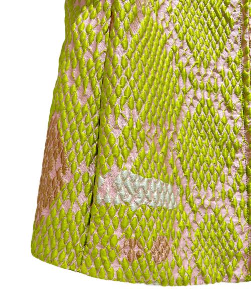 EMPORIO ARMANI（エンポリオアルマーニ）EMPORIO ARMANI (エンポリオアルマーニ) 半袖ジャケット 黄緑 サイズ:40 未使用品の古着・服飾アイテム