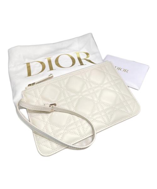 Christian Dior（クリスチャン ディオール）Christian Dior (クリスチャン ディオール) Toujours/トゥジュール ハンドバッグ アイボリー サイズ:-の古着・服飾アイテム