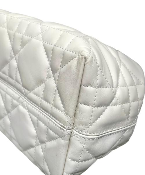 Christian Dior（クリスチャン ディオール）Christian Dior (クリスチャン ディオール) Toujours/トゥジュール ハンドバッグ アイボリー サイズ:-の古着・服飾アイテム