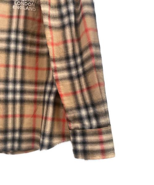 BURBERRY LONDON（バーバリーロンドン）BURBERRY LONDON (バーバリーロンドン) ノバチェックシャツ ベージュ サイズ:SPの古着・服飾アイテム
