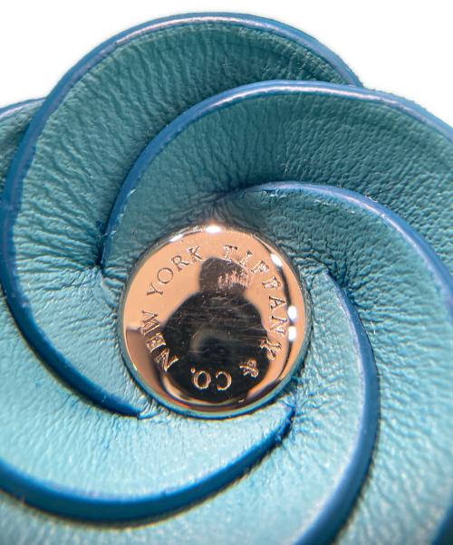 TIFFANY & Co.（ティファニー）TIFFANY & Co. (ティファニー) フラワーバッグチャーム スカイブルーの古着・服飾アイテム