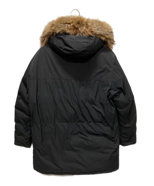 MONCLER（モンクレール）MONCLER (モンクレール) RIVER GIUBBOTTO /リバー /フーデットダウンジャケット/ ダウンコート ブラック サイズ:3の古着・服飾アイテム