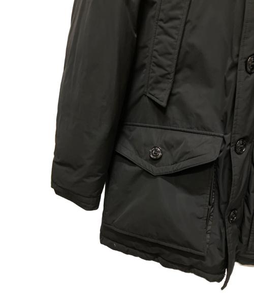 MONCLER（モンクレール）MONCLER (モンクレール) RIVER GIUBBOTTO /リバー /フーデットダウンジャケット/ ダウンコート ブラック サイズ:3の古着・服飾アイテム