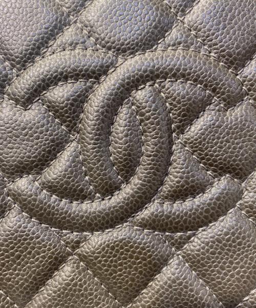 CHANEL（シャネル）CHANEL (シャネル) マトラッセ クラッチバッグ グレーの古着・服飾アイテム