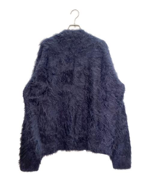 BLAMINK（ブラミンク）BLAMINK (ブラミンク) 7G カシミア ニット カーディガン ネイビー サイズ:38の古着・服飾アイテム