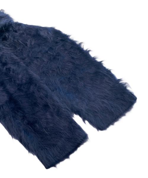 BLAMINK（ブラミンク）BLAMINK (ブラミンク) 7G カシミア ニット カーディガン ネイビー サイズ:38の古着・服飾アイテム